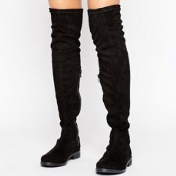 ASOS Shoes - ASOS Knee-High Black Boots
